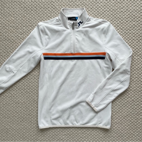 J.Lindeberg Other - Mens J.Lindeberg white pullover casual top